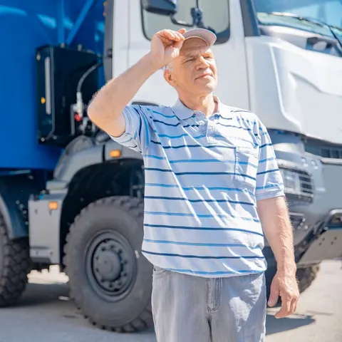 Foto der Kleinanzeige: Lkw-Fahrer (m/w/d) im Nahverkehr gesucht – Direkteinstellung in Erlangen
